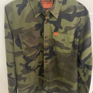 DIXXON Sarge Camouflage Flannel Shirt
